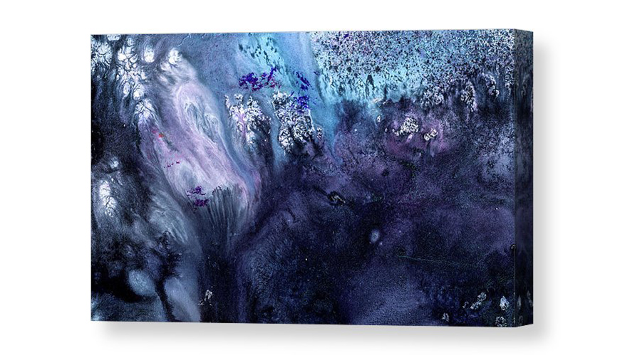 Large Abstract Art For Sale - November Rain - Canvas And Framed